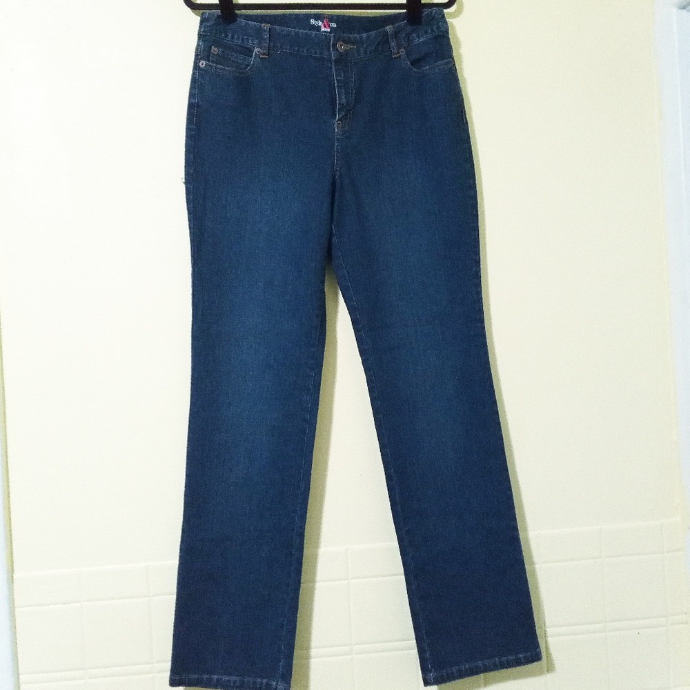 Style & Co Straight Leg Jeans
